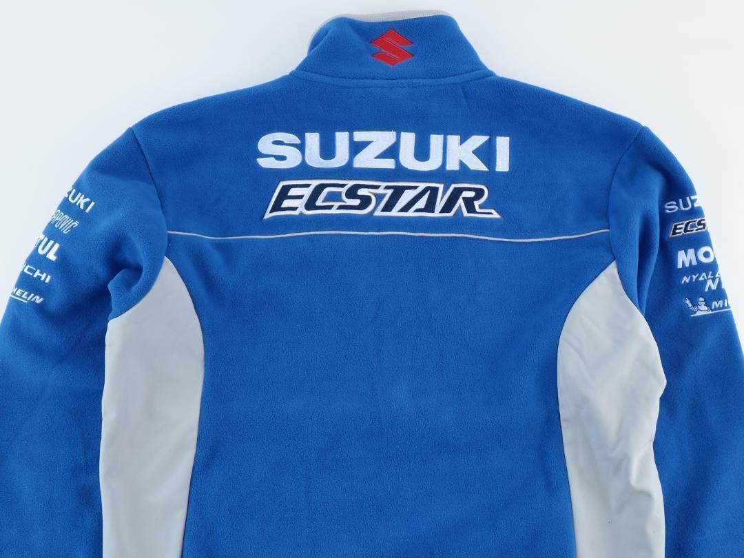 【Team SUZUKI ECSTAR】motoGP オフィシャル フリース ジャケット 本物 【XL】正規品（検：GSX-RR 29イアンノーネ ＆ 42リンス）_画像5