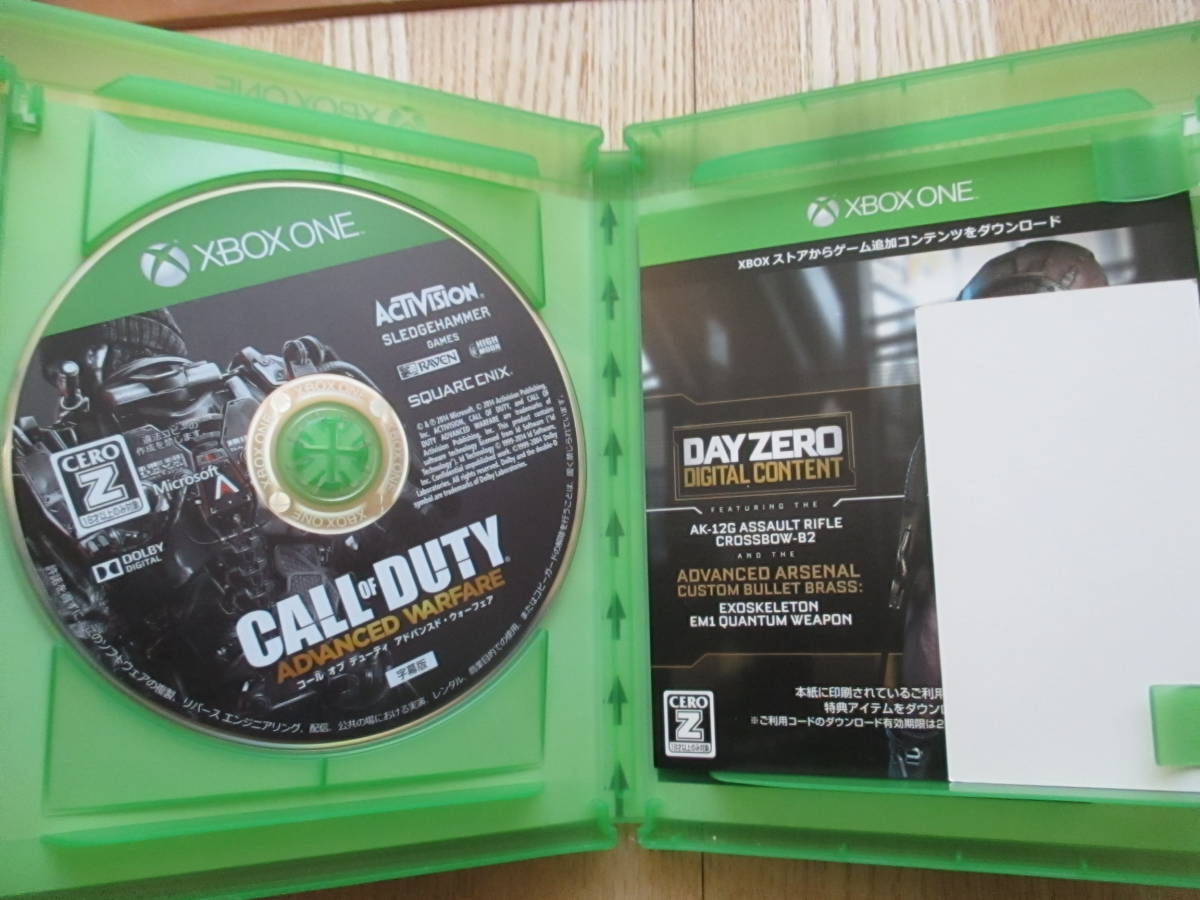  Call of Duty advance do* War fea[ title version ] domestic version XboxOne Xbox Series X correspondence Call of Duty: Advanced Warfare