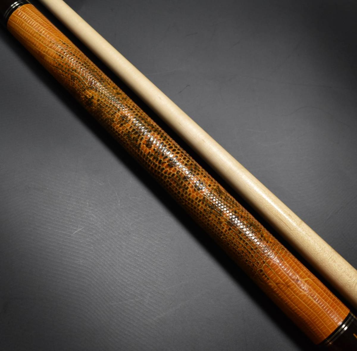 ◇ Mezz Cue メッヅ PUJ-12 リザード本革☆エクステンション付属 ◇ Mezz Cue メッヅ PUJ-12 リザード本革☆エクステンション付属