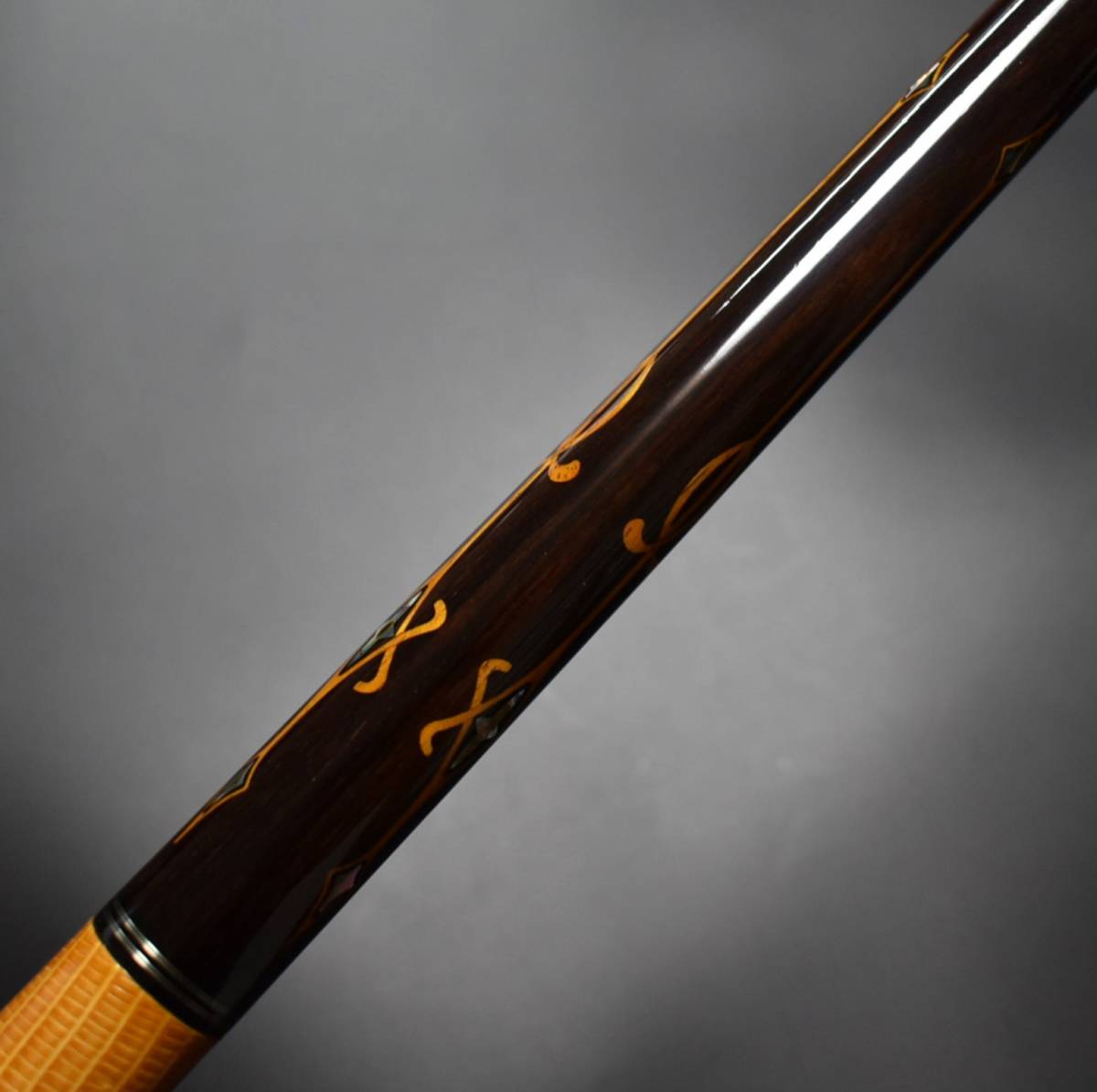 ◇ Mezz Cue メッヅ PUJ-12 リザード本革☆エクステンション付属 ◇ Mezz Cue メッヅ PUJ-12 リザード本革☆エクステンション付属