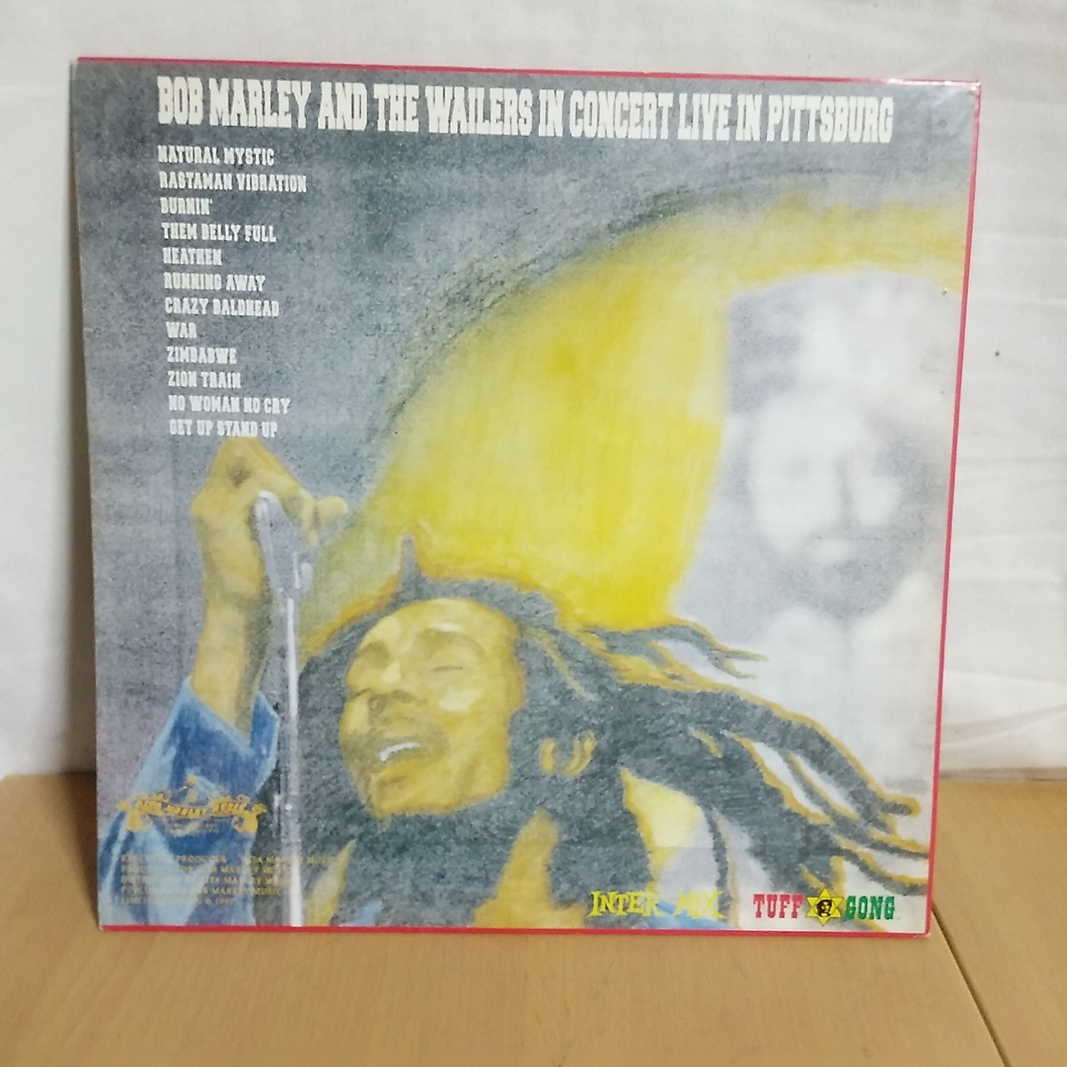 LPレコード／ボブ・マーリー　BOB MARLEY & THE WAILERS／PITTSBURG 9.23.80_画像4
