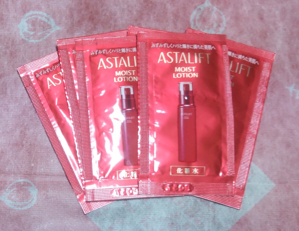 * Astralift face-washing composition 4. face lotion 6. beauty care liquid 9. cream 6. night for cream 11. total 36. sample *