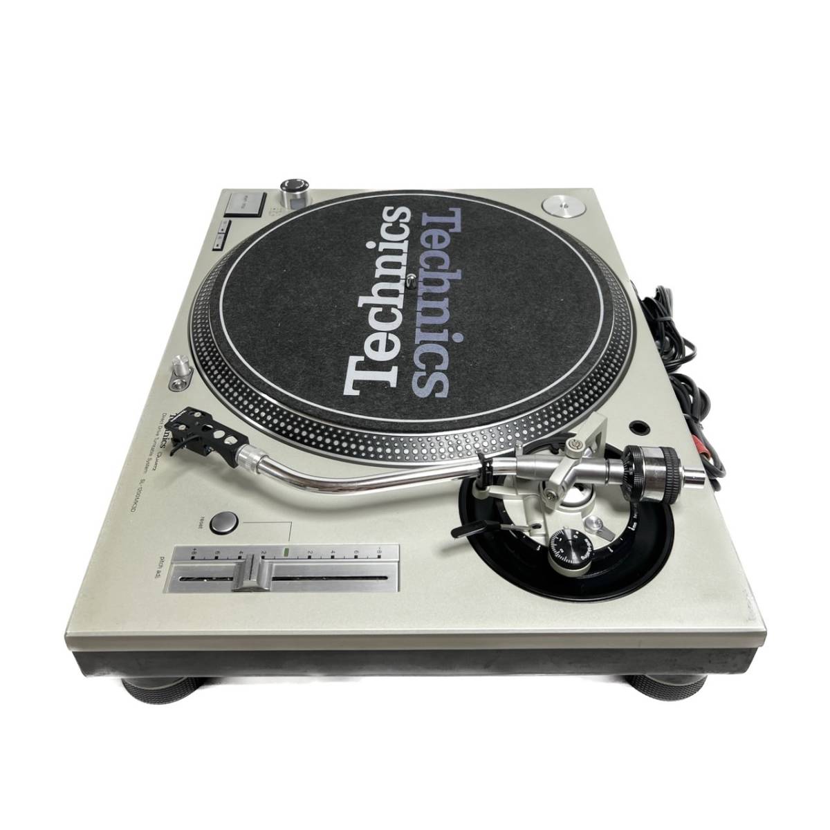 ☆送料無料 美品 TECHNICS テクニクス SL-1200MK3D SHURE M44G 針 ヘッドシェル付き_画像6