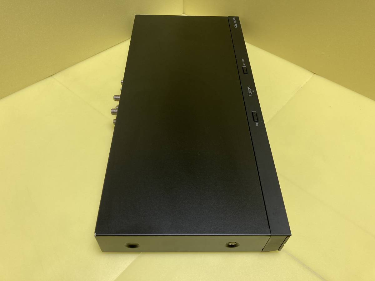 SHARP シャープ BDレコーダー BD-NW520 2番組同時録画 HDDは交換新古品500GB(使用時間0h/3回) 整備済完全動作品(1ヶ月保証) 比較的美品_画像2
