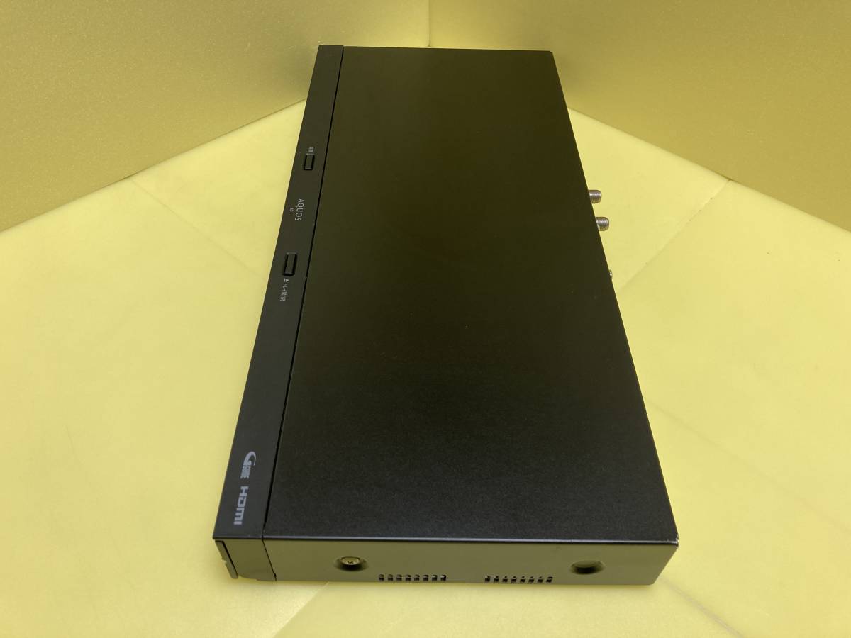 SHARP シャープ BDレコーダー BD-NW520 2番組同時録画 HDDは交換新古品500GB(使用時間0h/3回) 整備済完全動作品(1ヶ月保証) 比較的美品_画像5