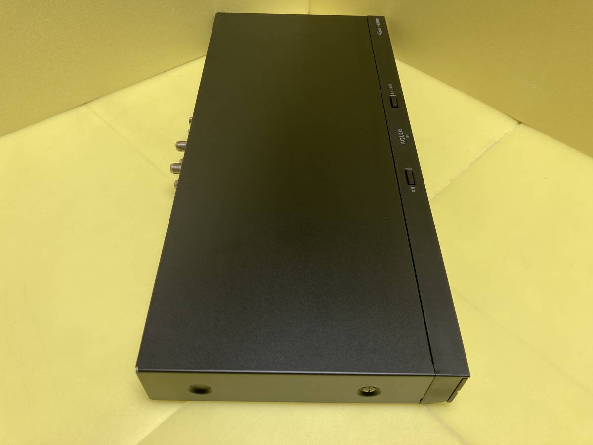 SHARP シャープ BDレコーダー BD-NW1200 2番組同時録画 HDDは交換新古品1TB(使用時間0h/2回) 整備済完全動作品(1ヶ月保証) 比較的美品_画像2