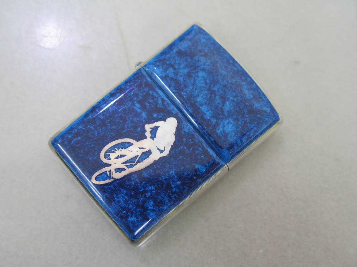 ◆★未使用保管品 Zippo ジッポ MILDSEVEN 自転車 エポキシ_画像1