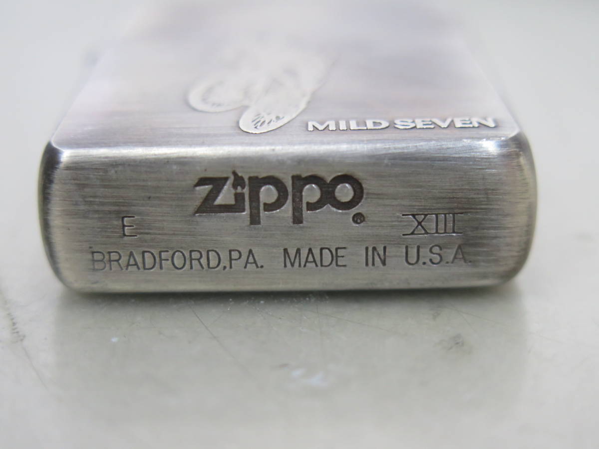 ◆★未使用保管品 Zippo ジッポ MILDSEVEN 自転車の画像6