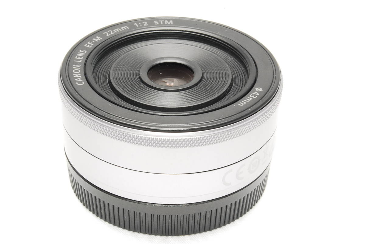 【極上美品】Canon キヤノン EF-M 22mm F2 STM パンケーキレンズ EOS-M シリーズ y915_画像7