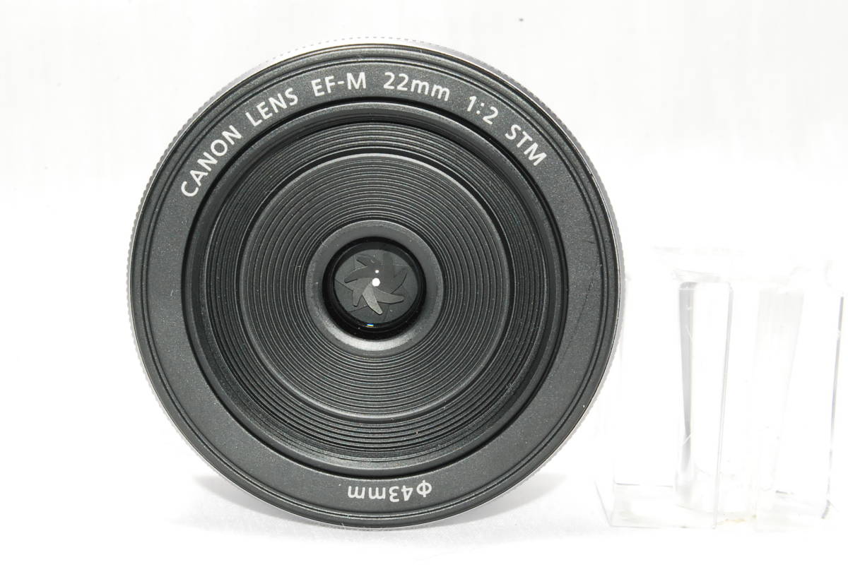 6125円 【極上美品】Canon キヤノン EF-M 22mm F2 STM パン 6125円 【極上美品】Canon キヤノン EF-M 22mm F2 STM パン