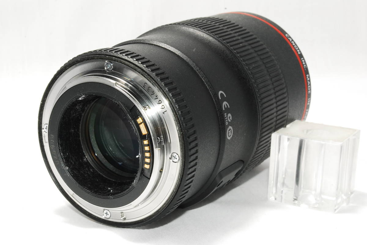 キャノン Canon 単焦点マクロレンズ EF100mm F2.8L マクロ IS USM y938_画像3