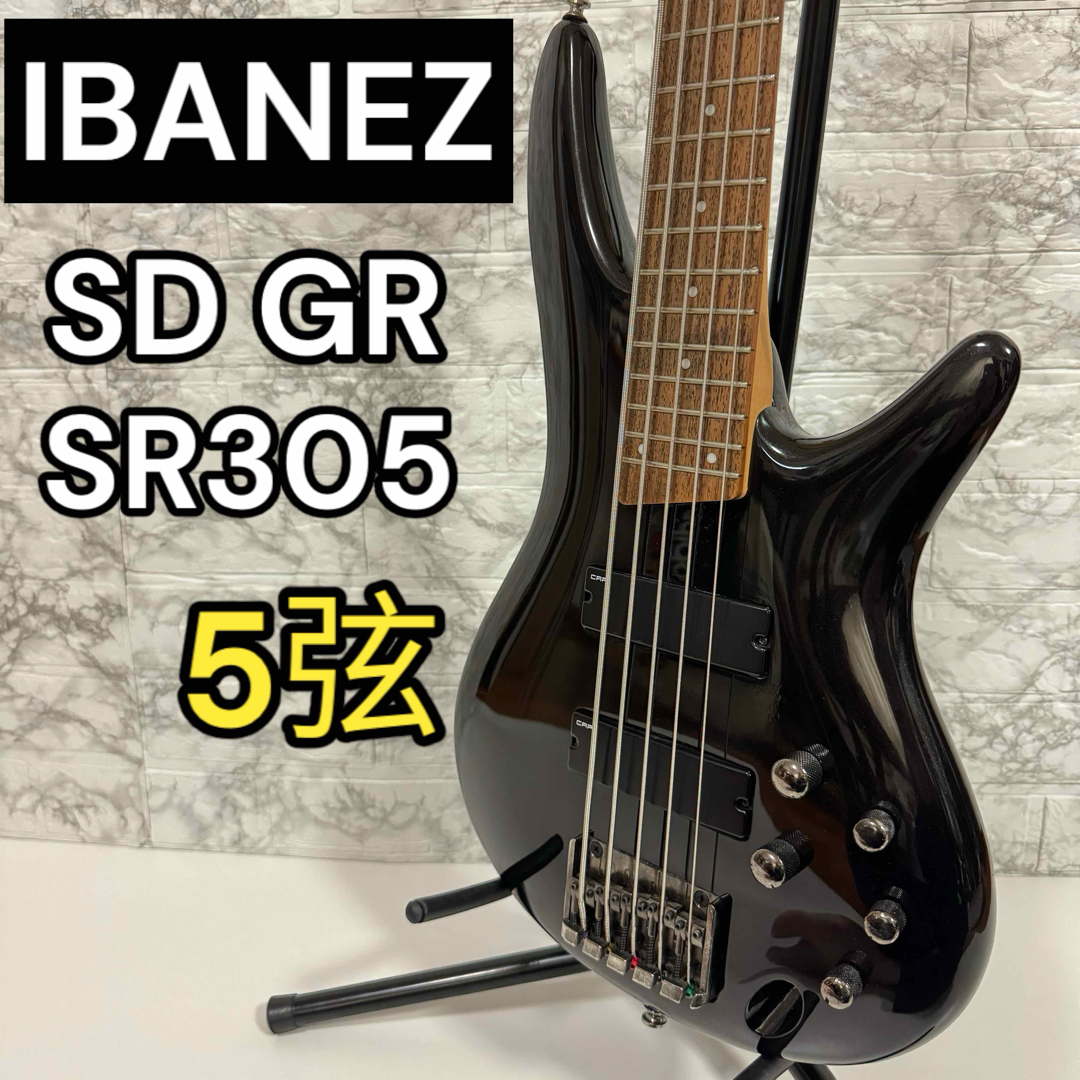 Ibanez SR305 SDGR 5弦ベース - ベース