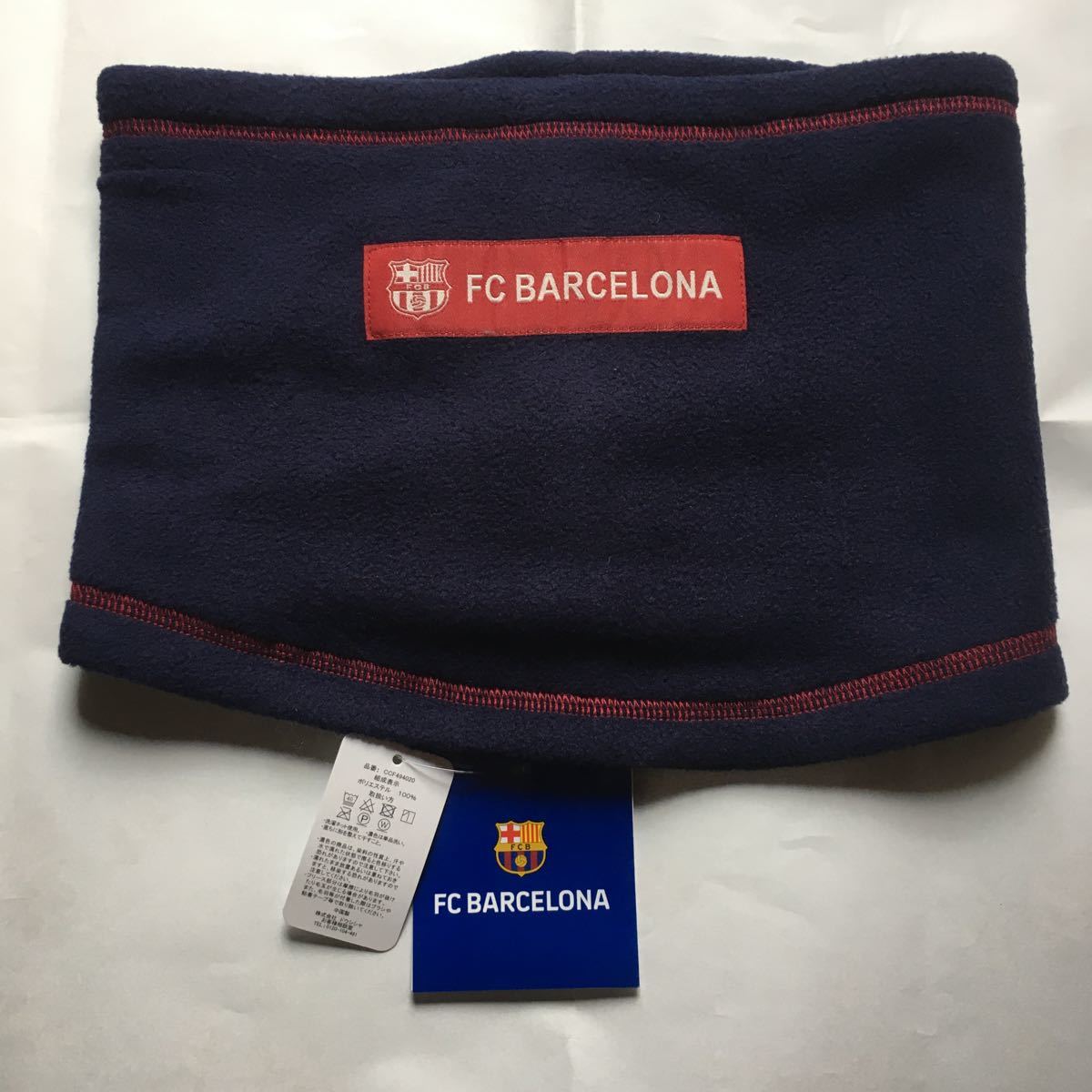 FC BARCELONA ネックウォーマー 新品保管品_画像1