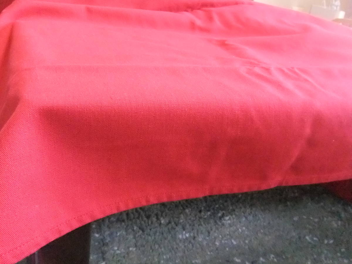 テーブルクロス/布◆bouillonブルーミング中西 クリスマス 赤 長方形 無地/130cm×170cm_画像3