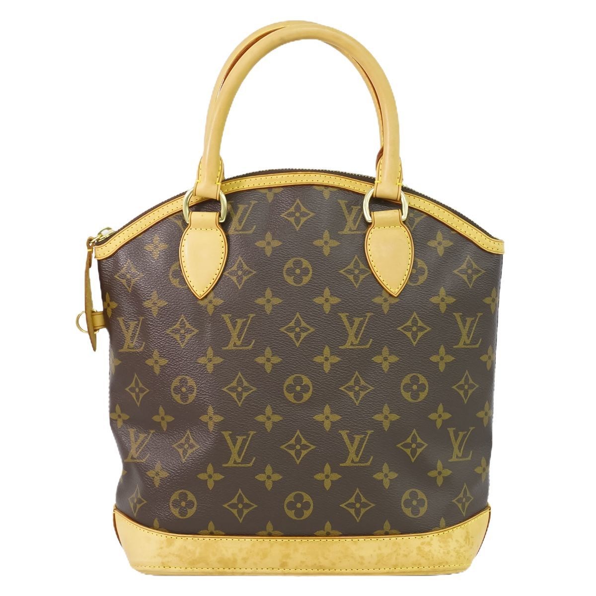 本物 ルイヴィトン LOUIS VUITTON LV ロックイット モノグラム ハンドバッグ ブラウン M40102