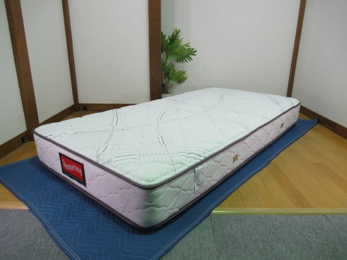 Slumberland United Kingdom スランバーランド シングル ベッドマットレスのみ コイルスプリング France Bed フランスベッド Made in japan_画像1