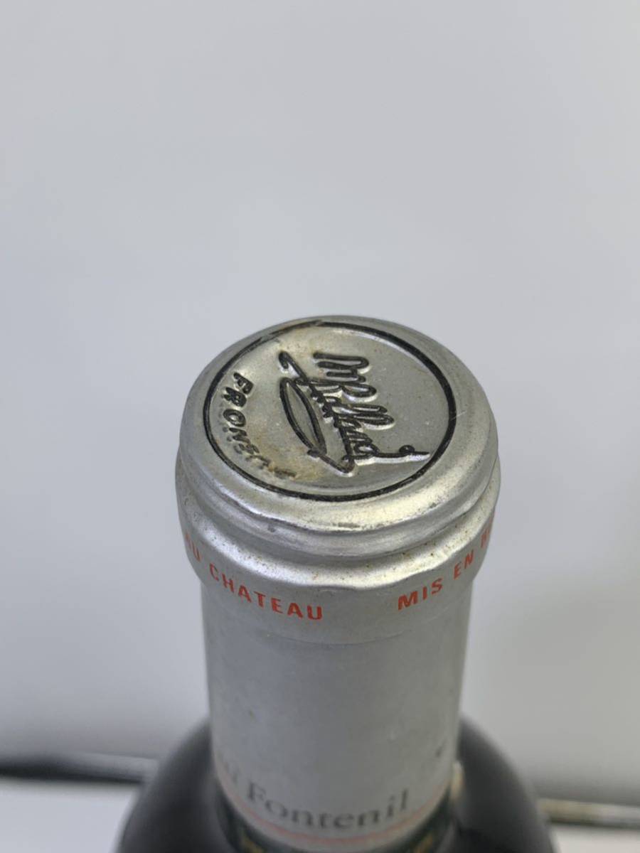 【500円スタート!!】ChateauFontnil シャトー・フォントニル 1989 お酒 果実酒 750ml 14度未満 ワイン_画像5