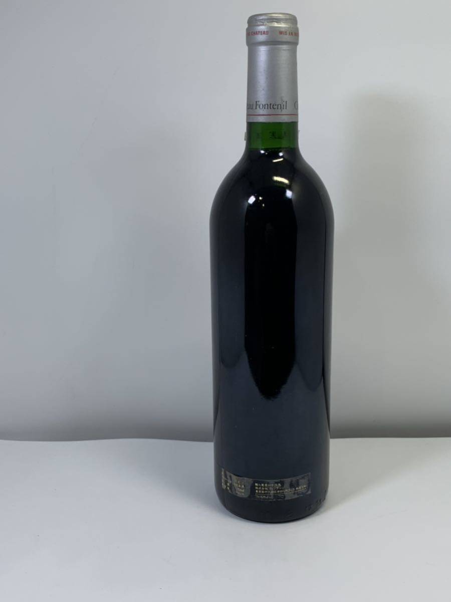 【500円スタート!!】ChateauFontnil シャトー・フォントニル 1989 お酒 果実酒 750ml 14度未満 ワイン_画像6