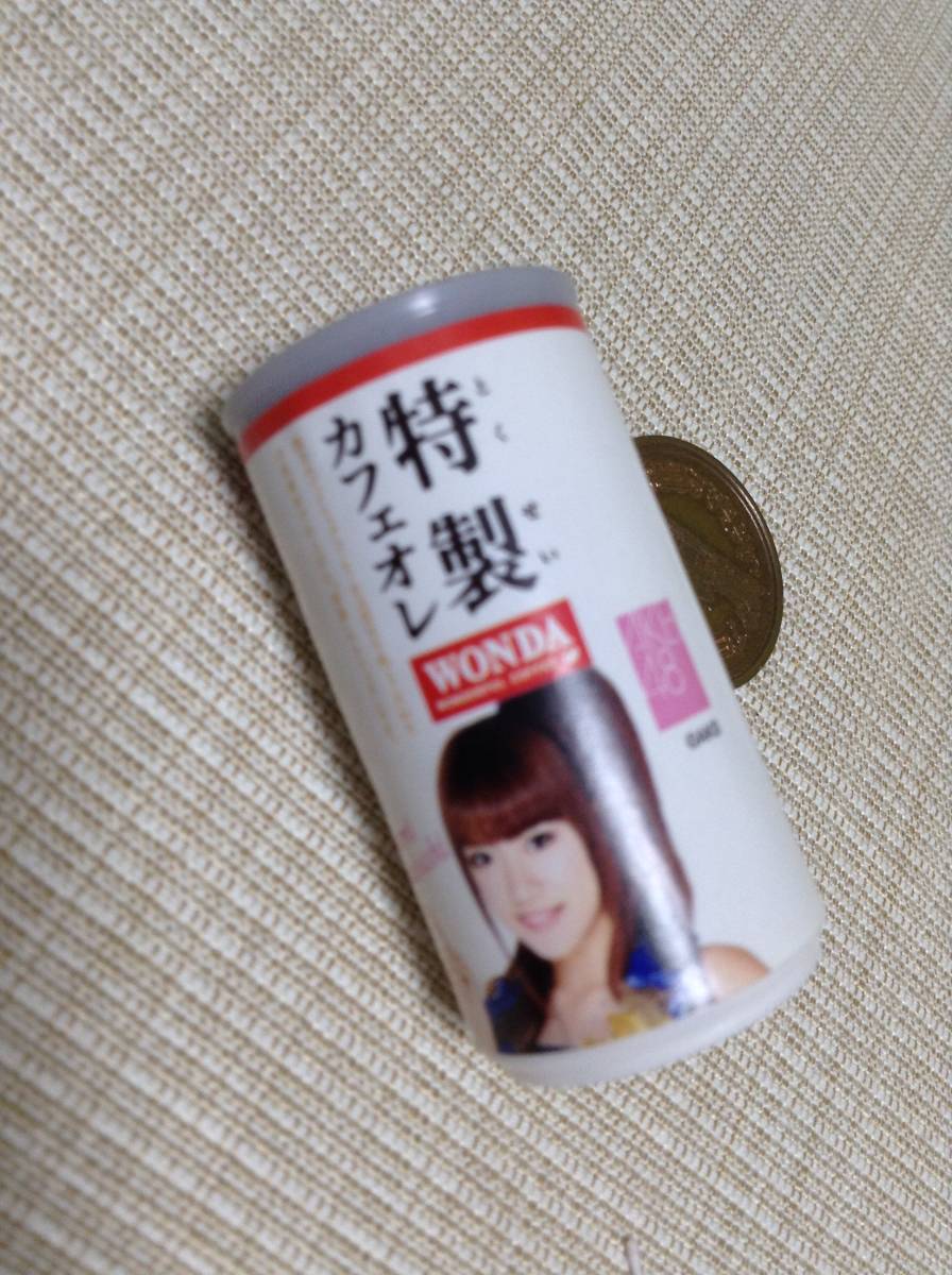 【WANDA/ワンダ】特製カフェオレ 缶型マグネット AKB48 高橋 みなみ_画像5