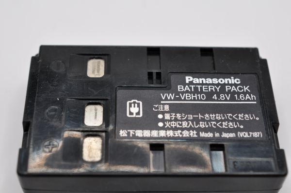 Panasonic VW-VBH10バッテリーパック ジャンク_231055_画像7