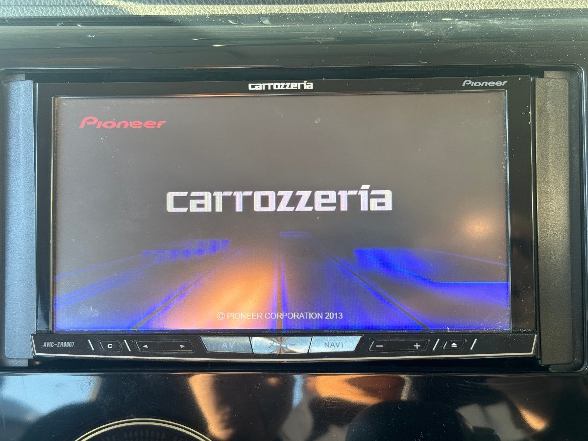 Pioneer パイオニア carrozzeria カロッツェリア サイバーナビ AVIC-ZH0007 7型ナビ 地図データ 2013年 フルセグ DVD Bluetooth HDMI_画像1