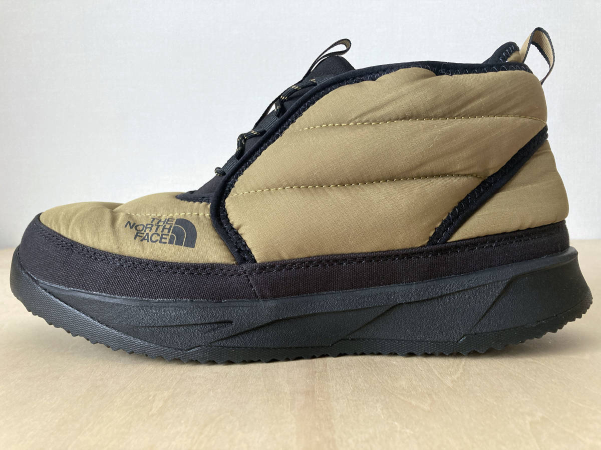 27cm カーキ ノースフェイス ヌプシ チャッカ THE NORTH FACE Nuptse Chukka BK/ブリティッシュカーキ US9/27cm NF02273_画像3