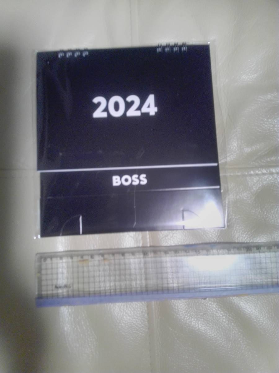 年卓上カレンダー　　2024年版　　BOOSカレンダー非売品_画像1