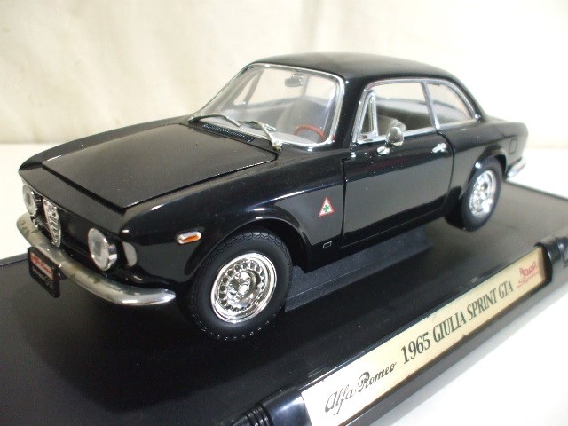 【元気堂】1/18 ALFA ROMEO 1965 Alfa Romeo GIULIA SPRINT GTA アルファロメオ ジュリアスプリント ミニカー 模型_画像1