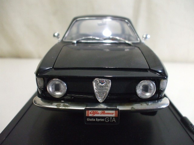 【元気堂】1/18 ALFA ROMEO 1965 Alfa Romeo GIULIA SPRINT GTA アルファロメオ ジュリアスプリント ミニカー 模型_画像4