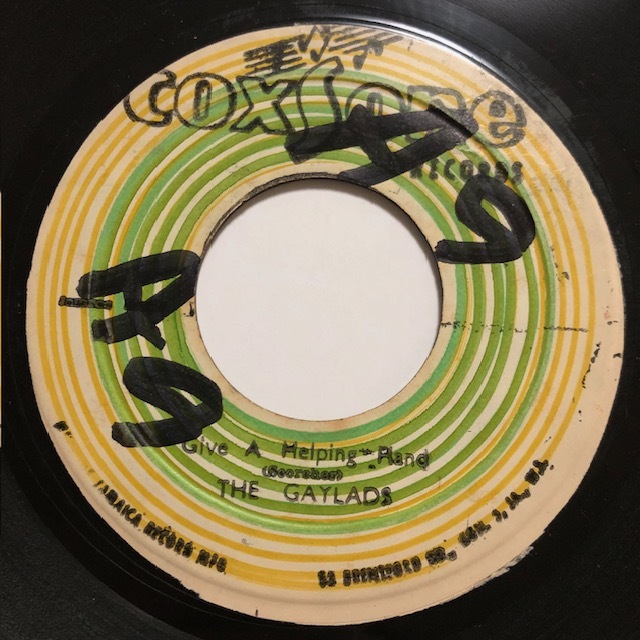 試聴 / The Gaylads / You Should Never Do That / Give A Helping Hand /'66/Coxsone/Reggae/Rocksteady/big hit !!/7inch/924の画像2