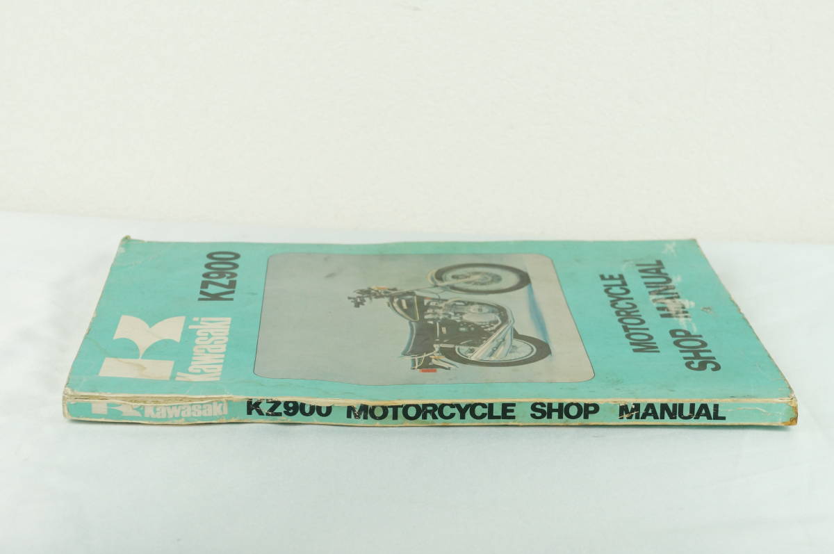 【1973-76年/1-3日発送/送料無料】Kawasaki KZ900 サービスマニュアル 整備書 カワサキ K2310_99_画像6