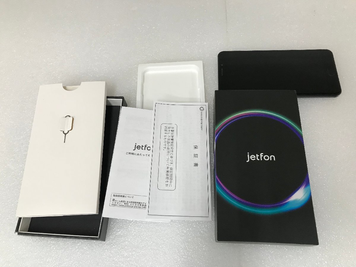 [家電] 中古品 スマートフォン Simフリー MAYA SYSTEM jetfon G1701 Black 4580454078337-1754_画像10