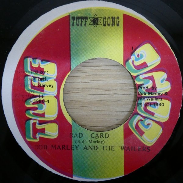 EP4713☆Tuff Gong「Bob Marley And The Wailers / Bad Card」_画像1