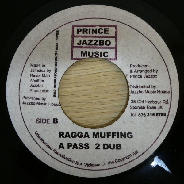 EP4557☆Prince Jazzbo Music「King Kong / Ragamuffing A Pass」_画像2