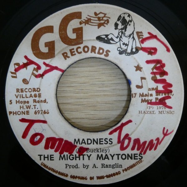 EP4574☆GG’ｓ「The Mighty Maytones / Madness」_画像1