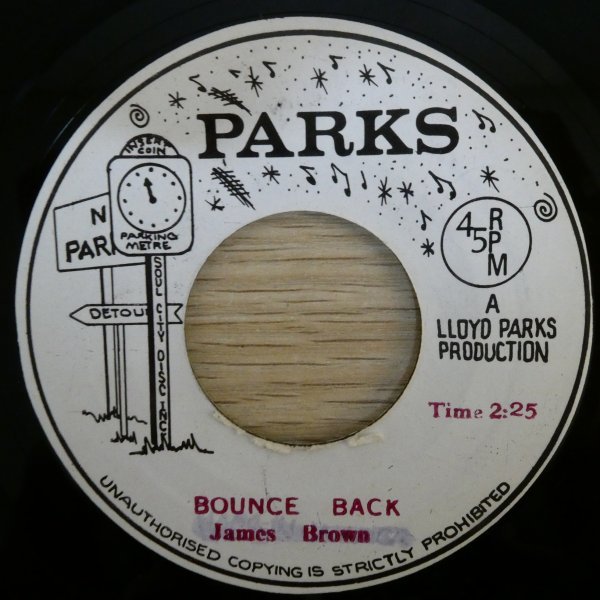 EP4597☆Parks「James Brown / Bounce Back 」_画像1