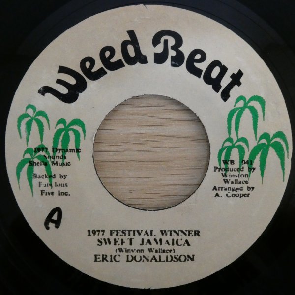 EP4647☆Weed Beat「Eric Donaldson / Sweet Jamaica」_画像1