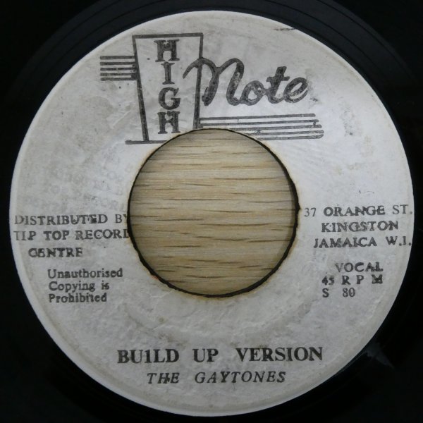 EP4778☆High Note「Brent Dowe / The Gaytones / Build Me Up」_画像1