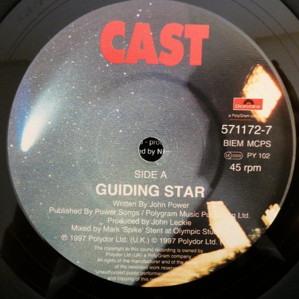 EP4921☆UK/Polydor「Cast / Guiding Star」_画像3