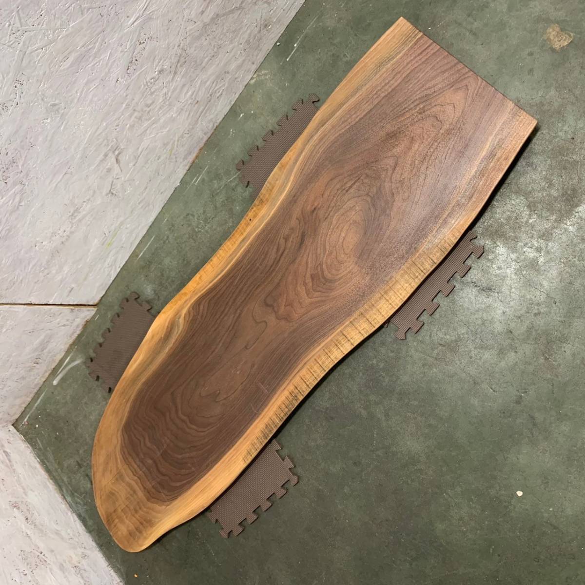 一枚板 材料 天然木 無垢材 木材 乾燥材 銘木 希少材 DIY 木工 天板 ②_画像6
