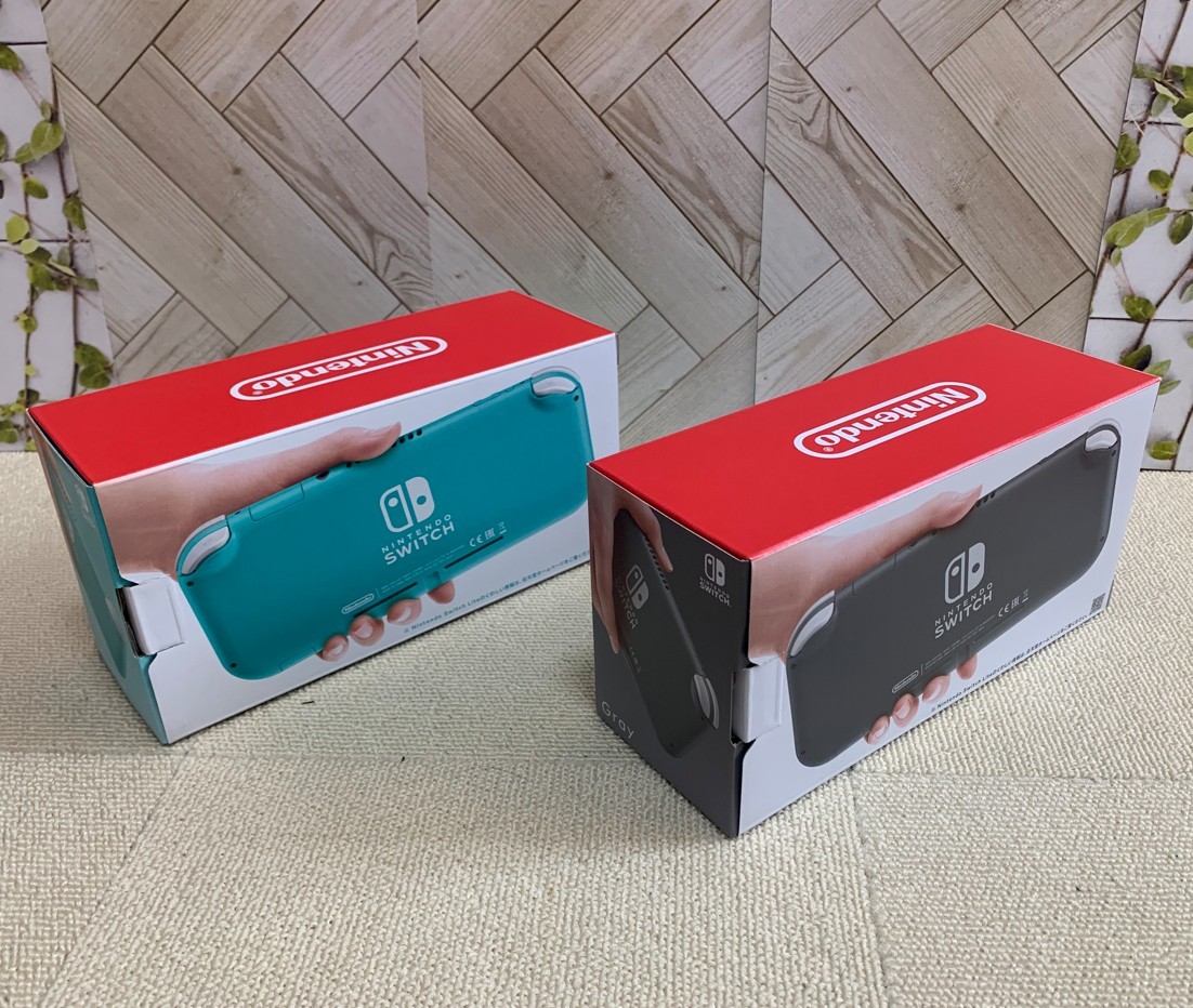新品・未使用・未開封 Nintendo Switch Lite ２台 グレー ・ターコイズ