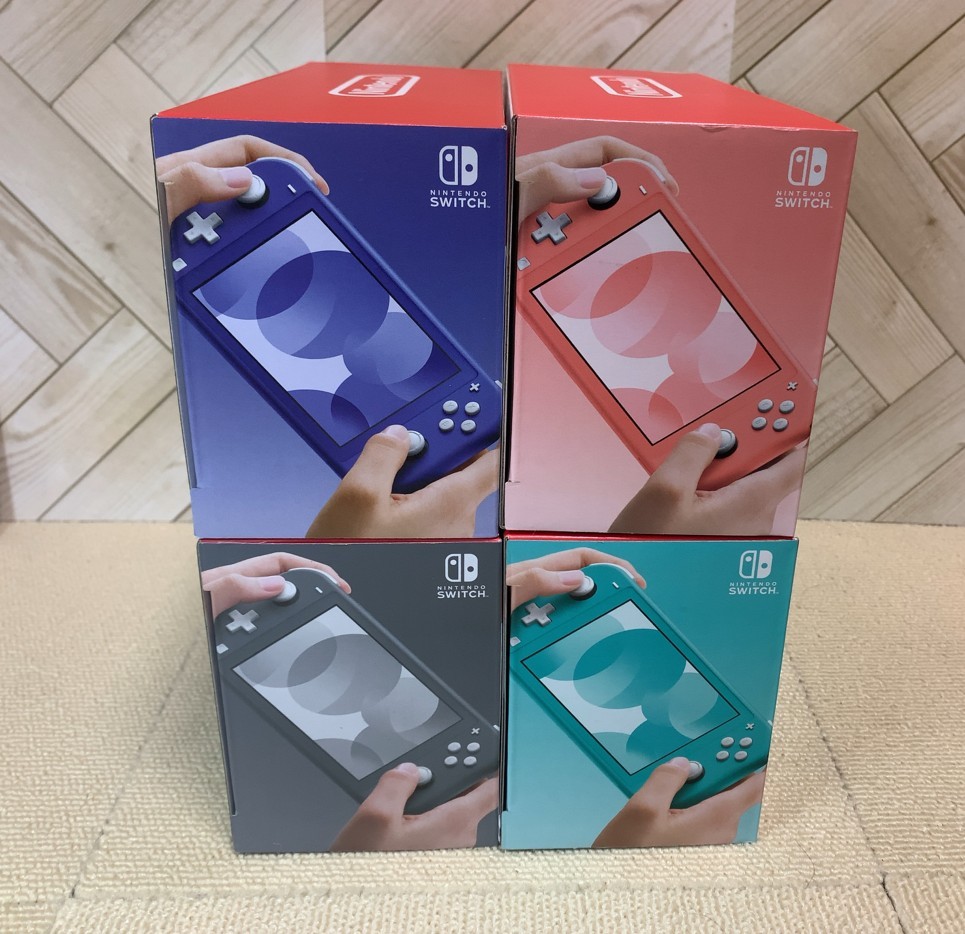 新品・未使用・未開封 Nintendo Switch Lite 4台 コーラル