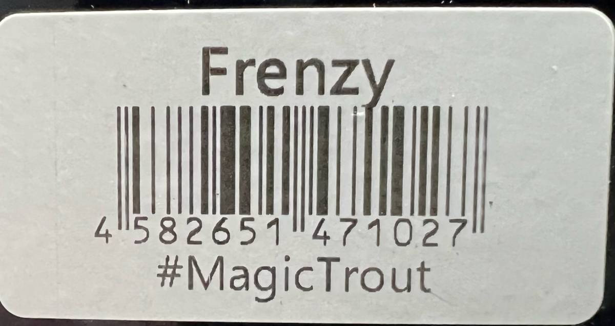 DRT frenzy フレンジー フレンジィー MagicTrout 白箱付き 検索 クラッシュゴースト クラッシュ9 バリアル ARTEX タイニークラッシュ _画像3