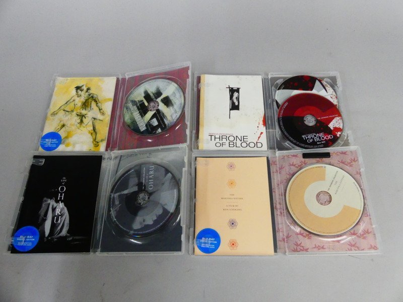 r210 Criterion Collection 羅生門 細雪 西鶴一代女 蜘蛛巣城 まとめて Blu-ray 4本_画像10