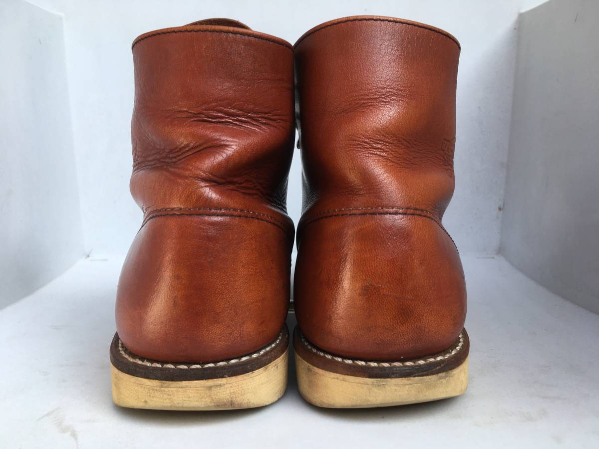 【RED WING】8166 US 9 D (27cm) MADE IN USA 2010年4月製造　ハト目上三つ クイックリリース！_画像8