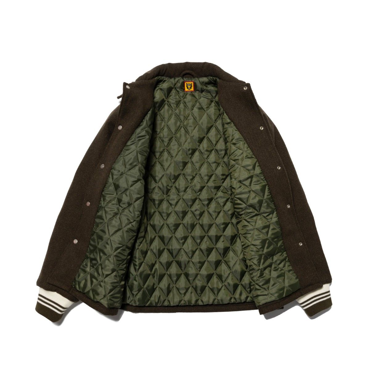 サイズM HUMAN MADE STADIUM JACKETヒューマンメイド スタジャン サイズM HUMAN MADE STADIUM JACKETヒューマンメイド スタジャン