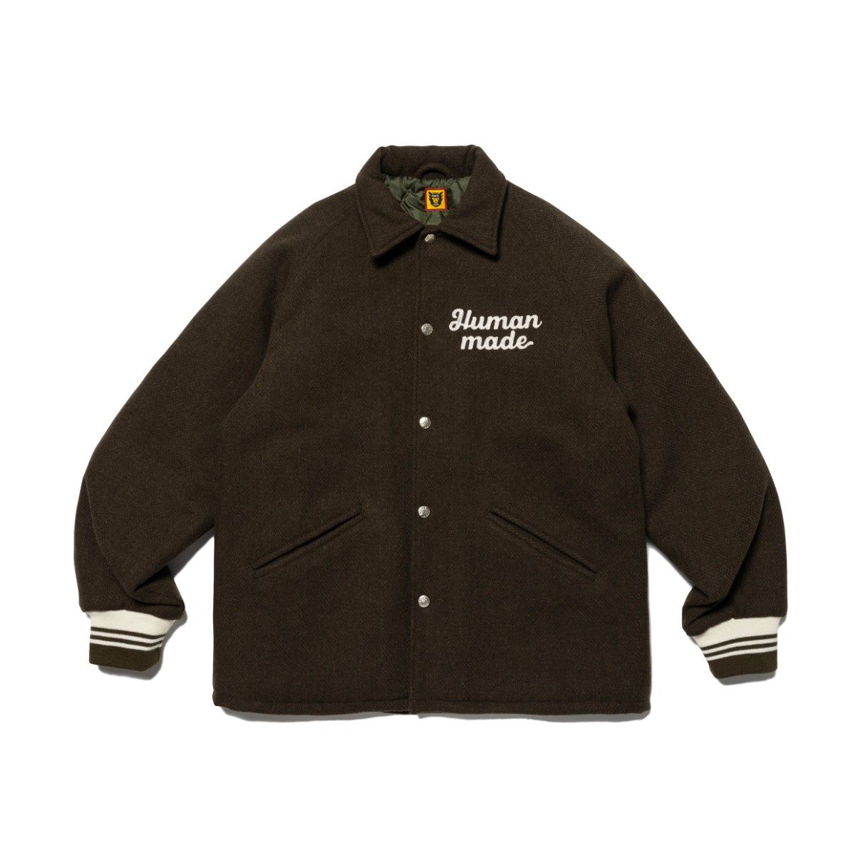 サイズM HUMAN MADE STADIUM JACKETヒューマンメイド スタジャン サイズM HUMAN MADE STADIUM JACKETヒューマンメイド スタジャン
