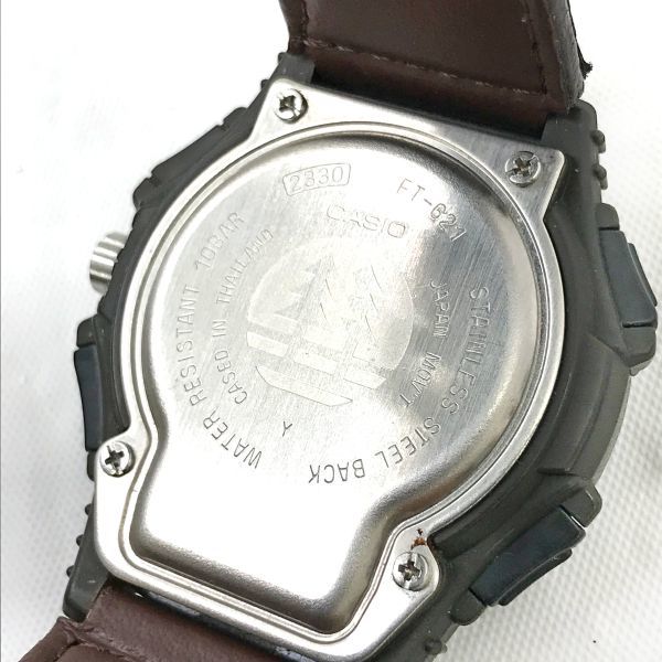 CASIO カシオ GEO TRAIL ジオトレイル 腕時計 クオーツ FT-620L-1 アナデジ デジアナ コレクション コレクター 新品電池交換済 動作確認済_画像5