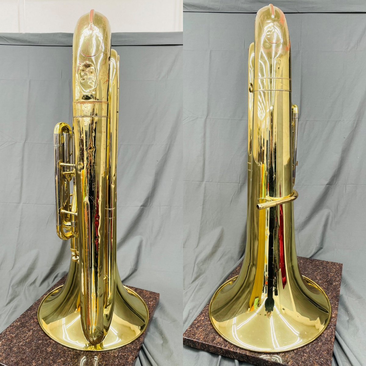 T4023＊【中古】YAMAHA ヤマハ チューバ YBB-321II_画像3