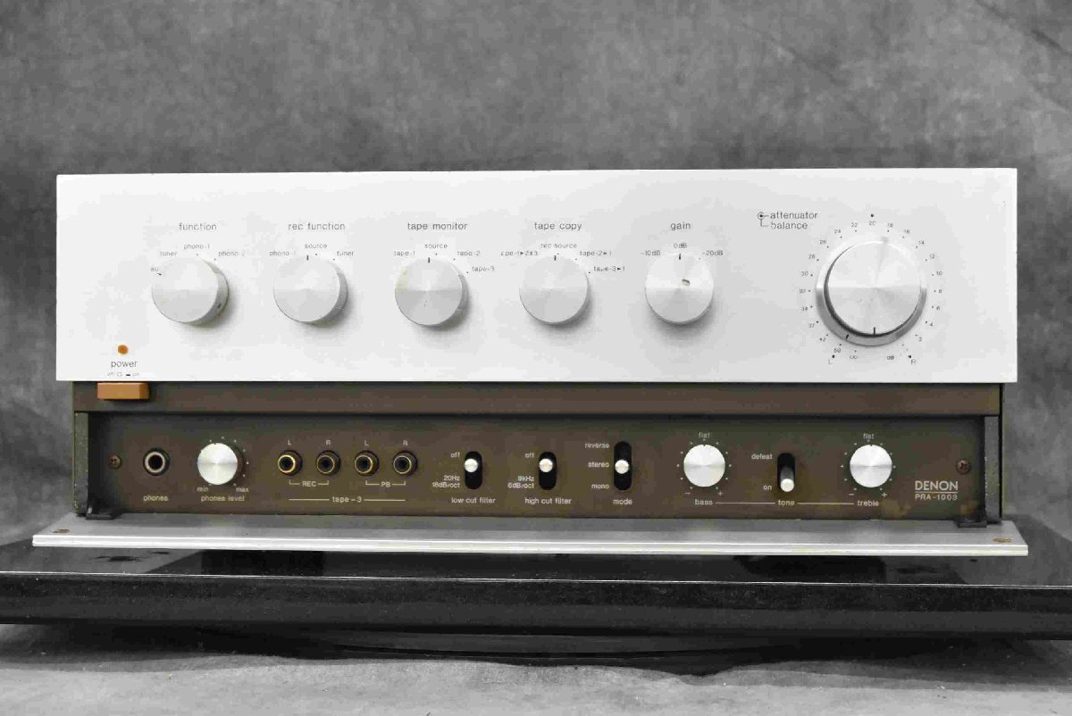 F☆DENON/デノン コントロールアンプ PRA-1003 ☆中古☆_画像2